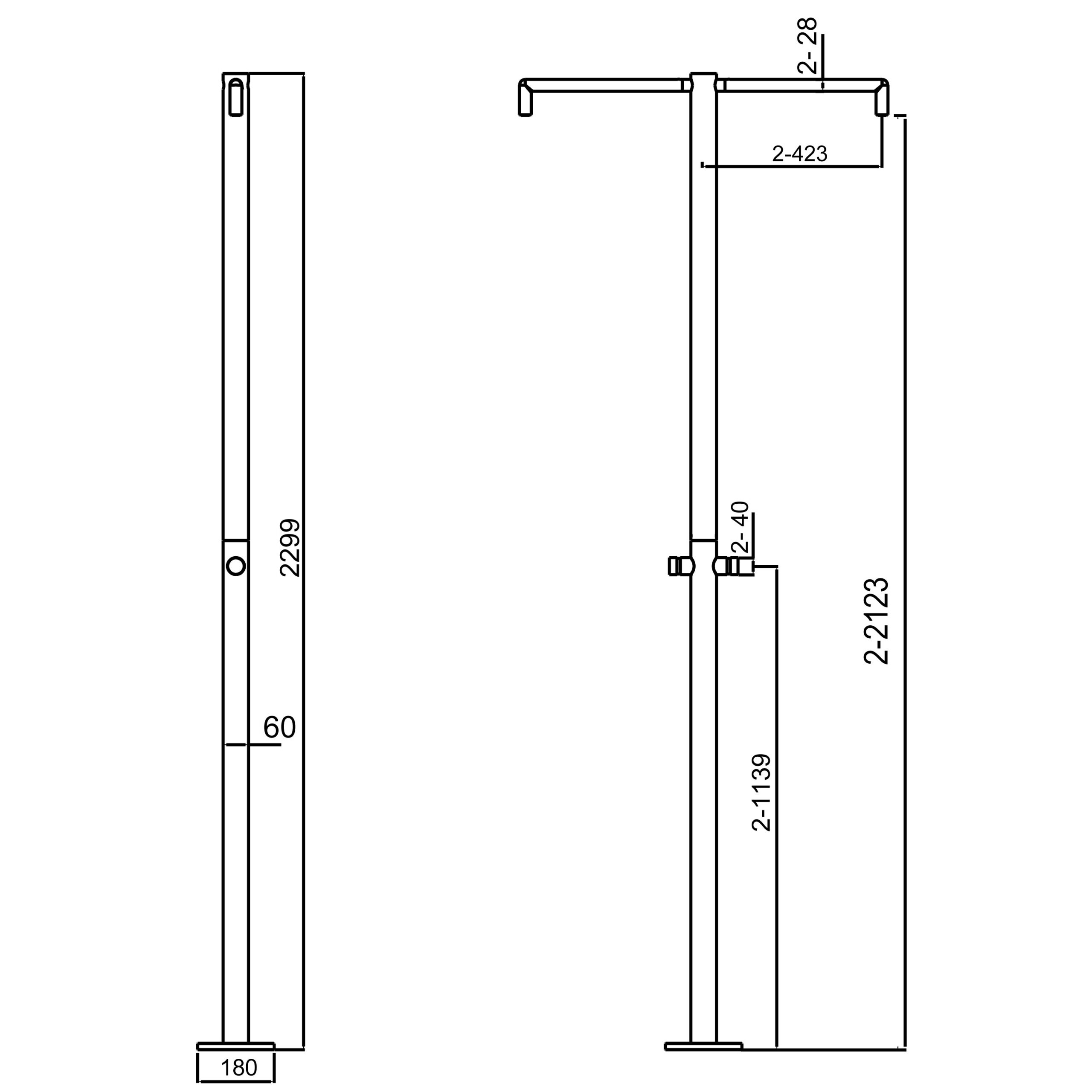 DOCCIA-INOX-BICEFALO DOCCIA-INOX-BICEFALO - immagine 8