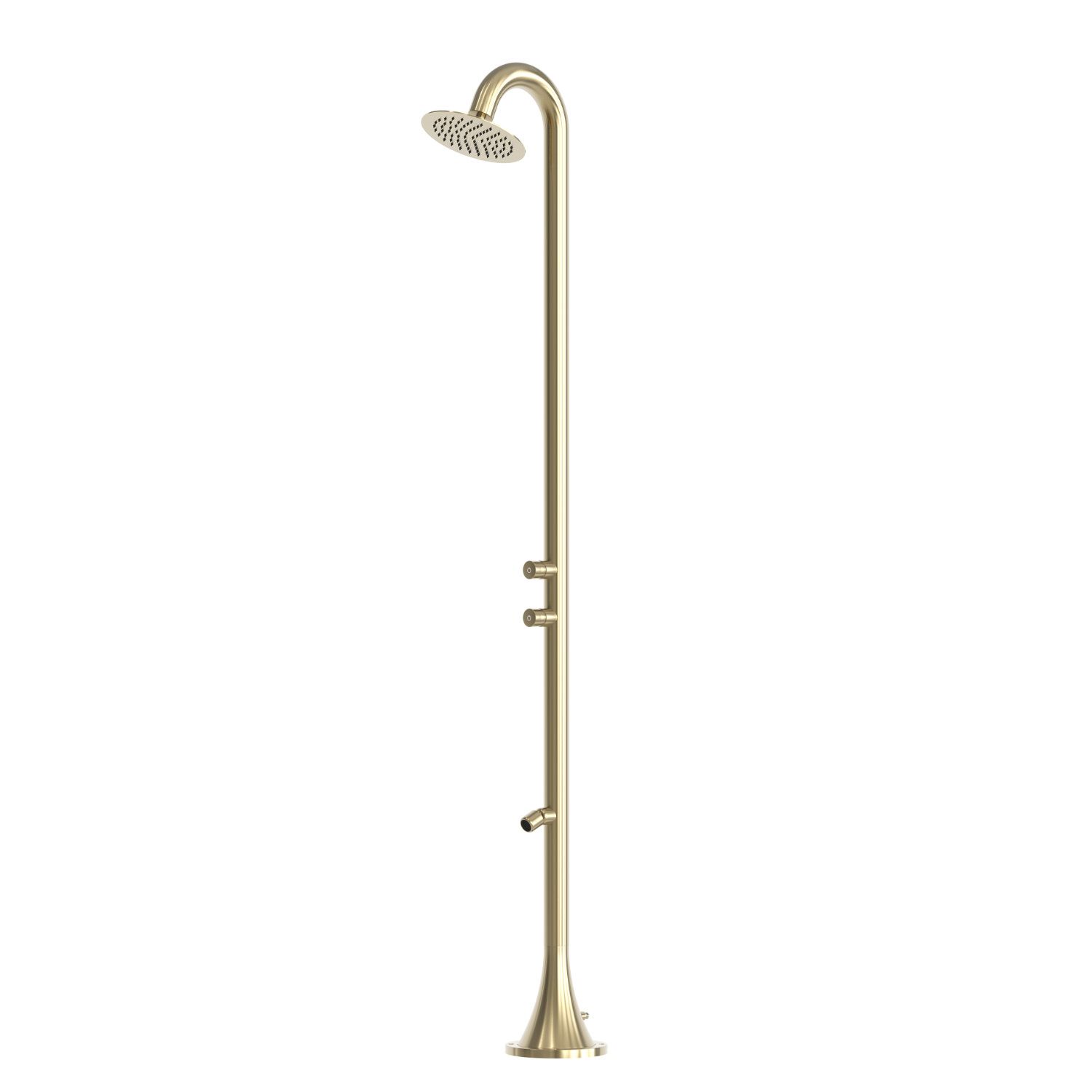 DOCCIA-INOX-LUNA-DOPPIO-TMP-ORO DOCCIA-INOX-LUNA-DOPPIO-TMP-ORO - immagine 2