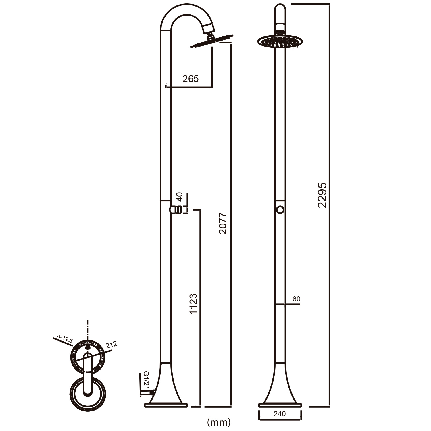 DOCCIA-INOX-LUNA-TMP-INOX DOCCIA-INOX-LUNA-TMP-INOX - immagine 8