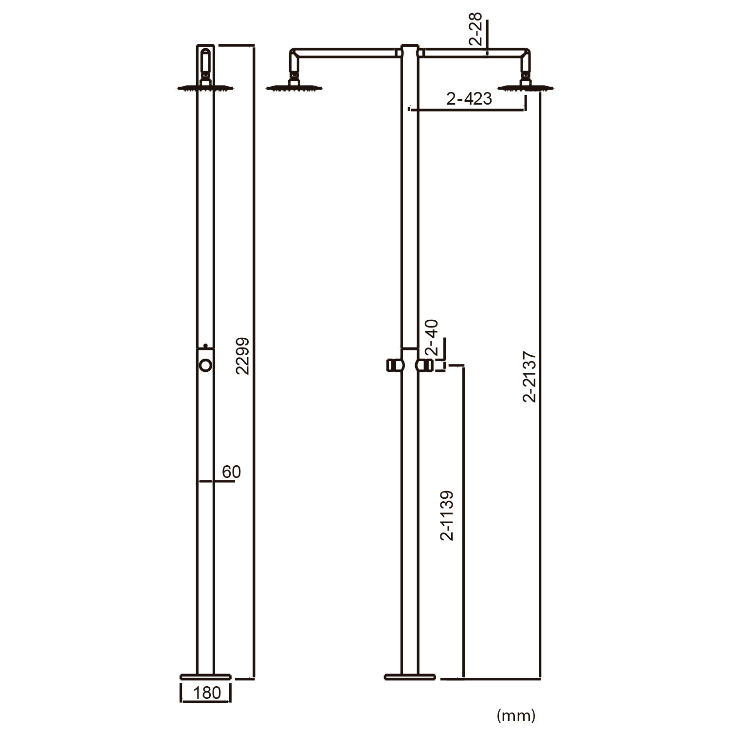 DOCCIA-INOX-ORTRO-2T DOCCIA-INOX-ORTRO-2T - immagine 8