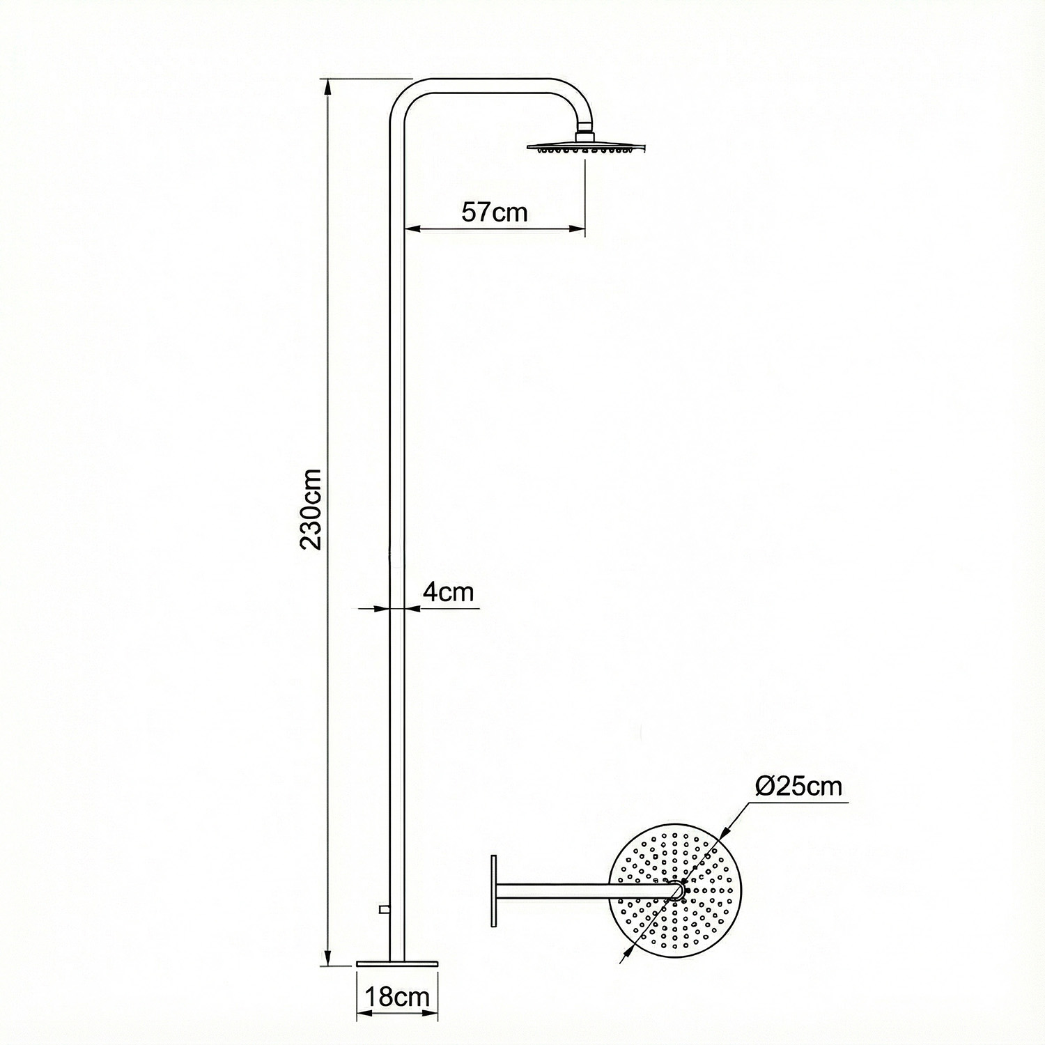 DOCCIA-NORA-INOX DOCCIA-NORA-INOX - immagine 9