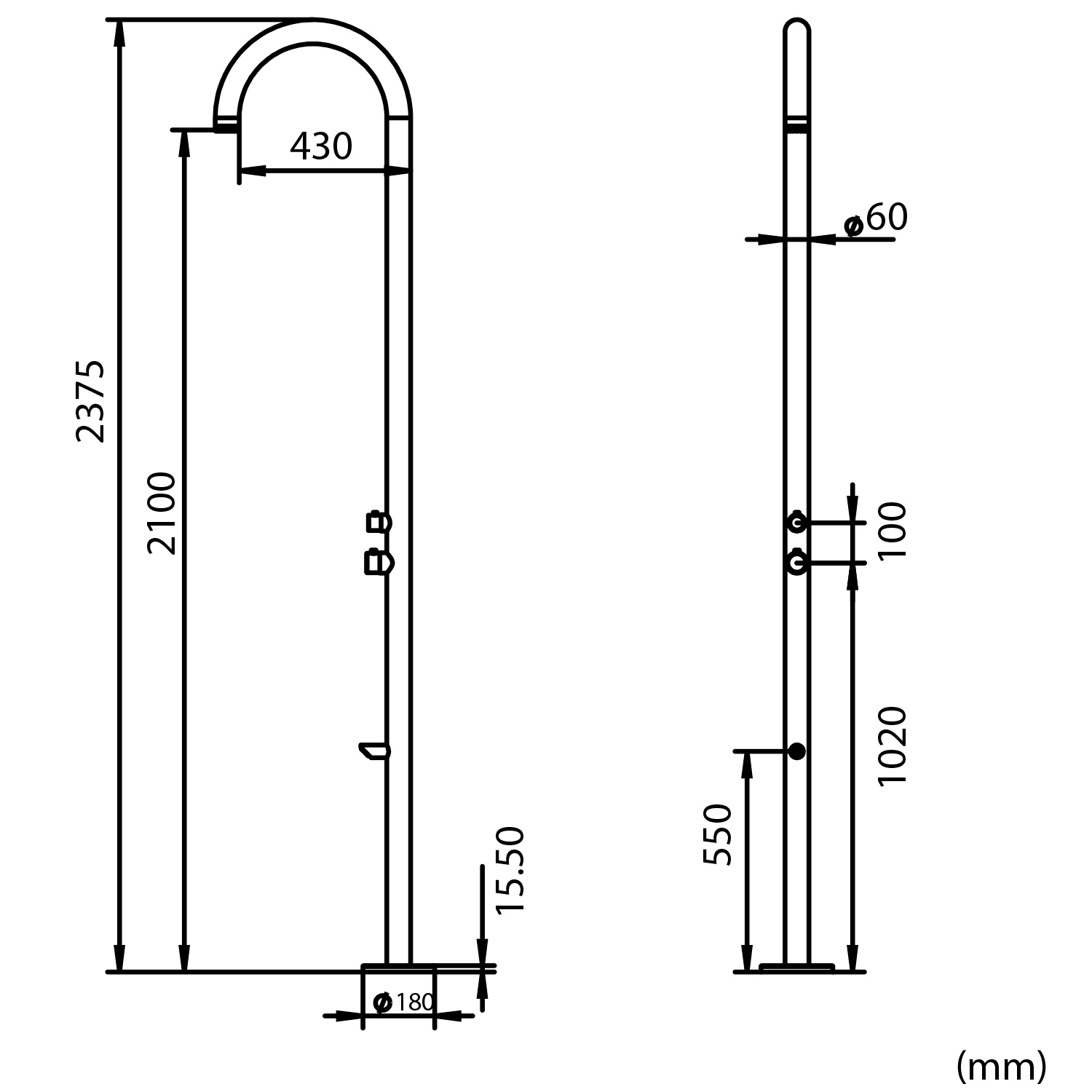 DOCCIA-OLBIA-INOX DOCCIA-OLBIA-INOX - immagine 7