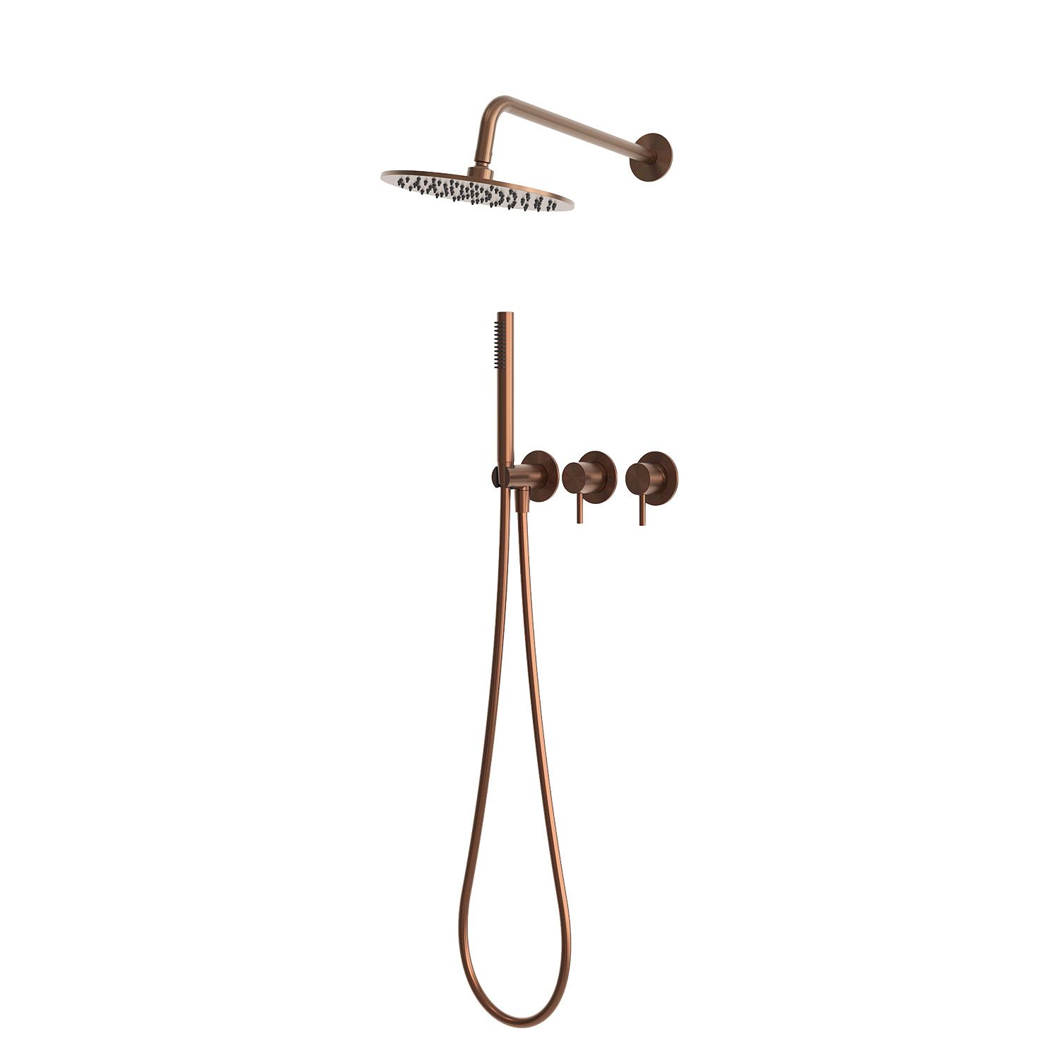 KIT-DOCCIA-PARETE-25-ORO-ROSA KIT-DOCCIA-PARETE-25-ORO-ROSA - immagine 2