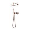 KIT DOCCIA PARETE ACQUA FREDDA 25 ORO ROSA 2 100x100