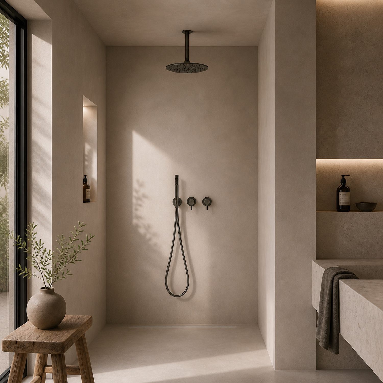 KIT-DOCCIA-SOFFITTO-ACQUA-FREDDA-LUNGO-25-CANNA-FU-ambientata KIT-DOCCIA-SOFFITTO-ACQUA-FREDDA-LUNGO-25-CANNA-FU