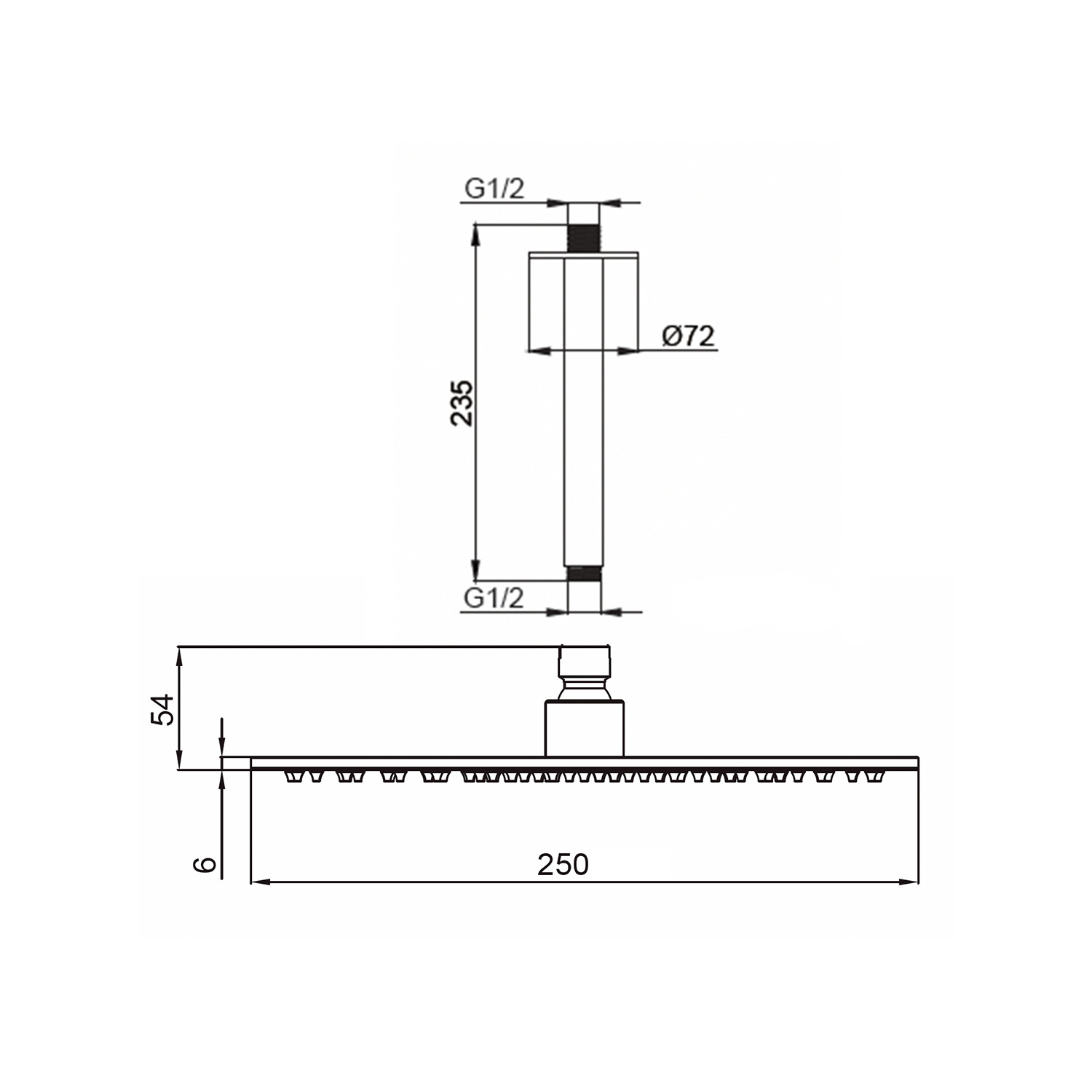 KIT-SOFFITTO-SOFFIONE-LEVANTE-LUNGO-25-ORO-ROSA KIT-SOFFITTO-SOFFIONE-LEVANTE-LUNGO-25-ORO-ROSA - immagine 3