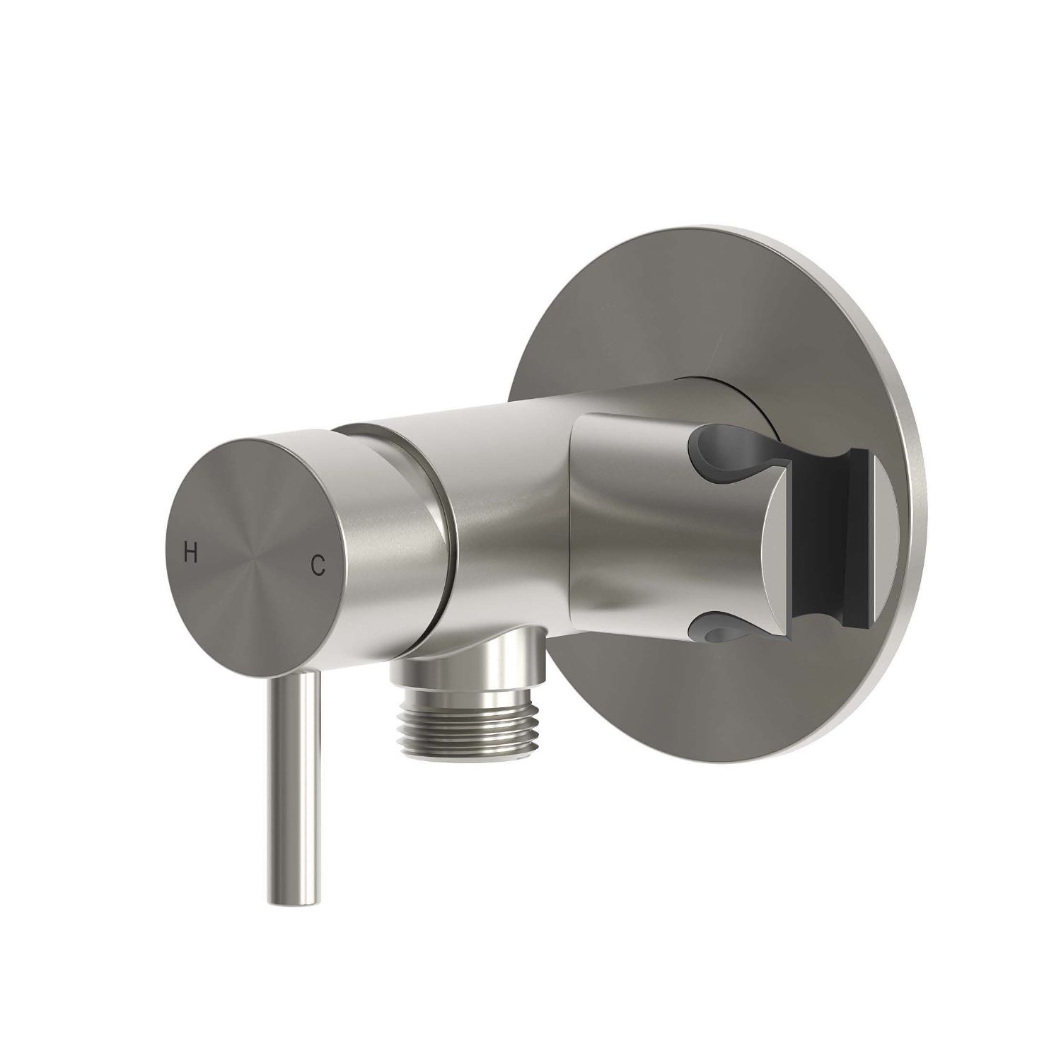MISCELATORE-MURO-ATTACCO-DOCCINO-LEVANTE-INOX MISCELATORE-MURO-ATTACCO-DOCCINO-LEVANTE-INOX - immagine 2