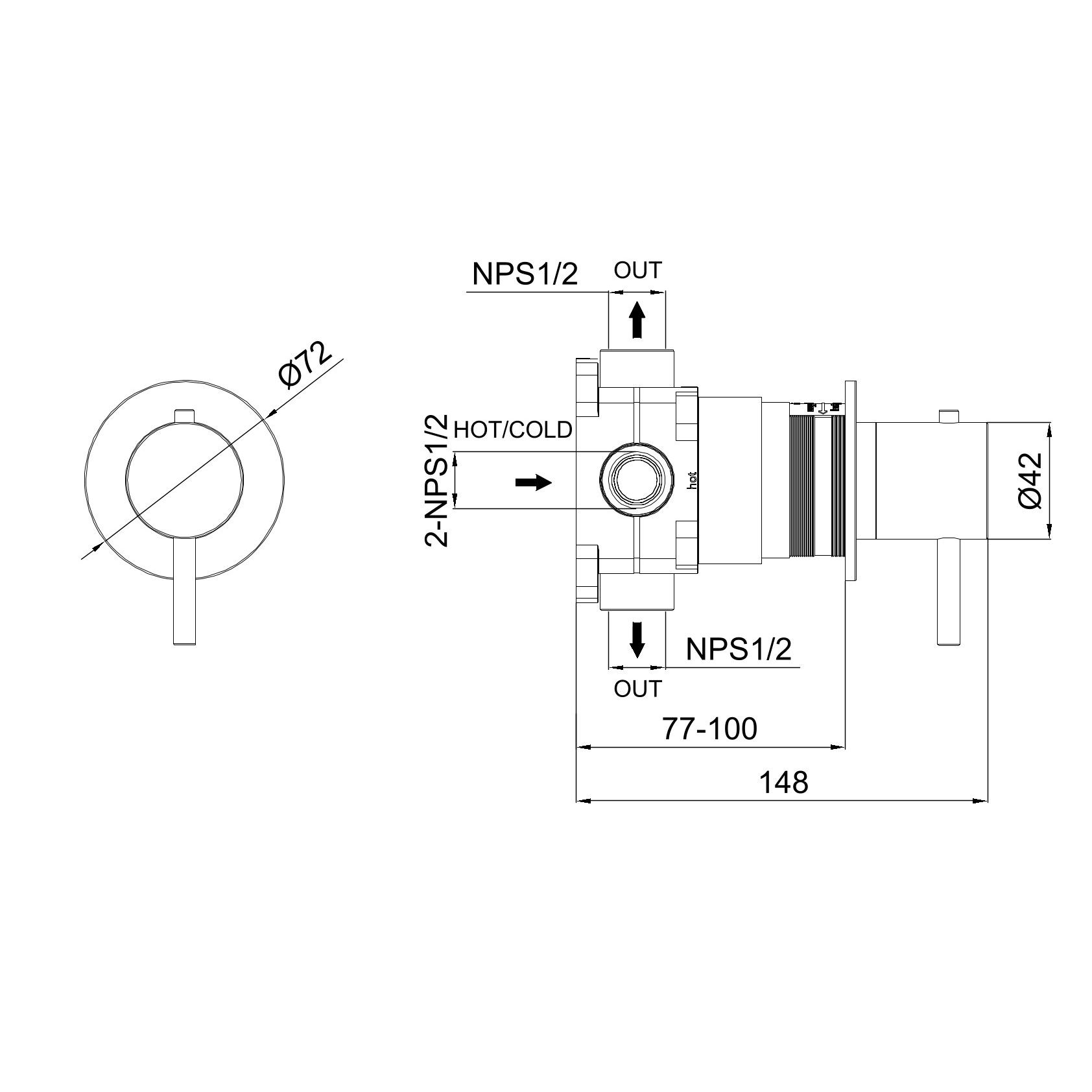 MISCELATORE-MURO-LEVANTE-ORO-ROSA MISCELATORE-MURO-LEVANTE-ORO-ROSA - immagine 3