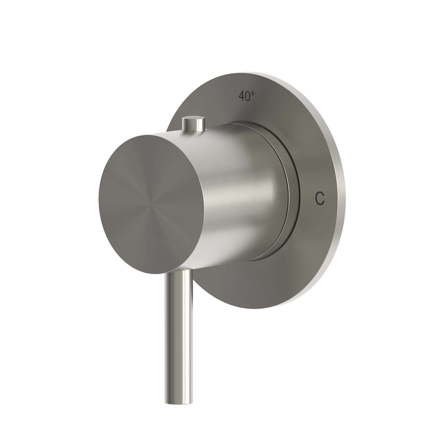 MISCELATORE-MURO-LEVANTE-TERMOSTATICO-INOX MISCELATORE-MURO-LEVANTE-TERMOSTATICO-INOX - immagine 2