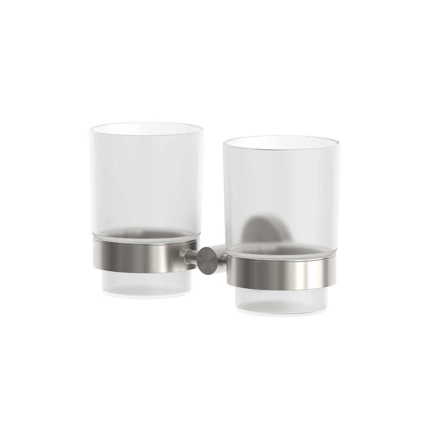 PORTA-BICCHIERE-LEVANTE-DOPPIO-INOX PORTA-BICCHIERE-LEVANTE-DOPPIO-INOX - immagine 2