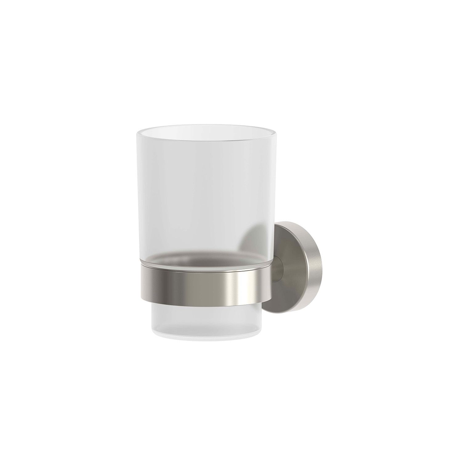 PORTA-BICCHIERE-LEVANTE-SINGOLO-INOX - immagine 2