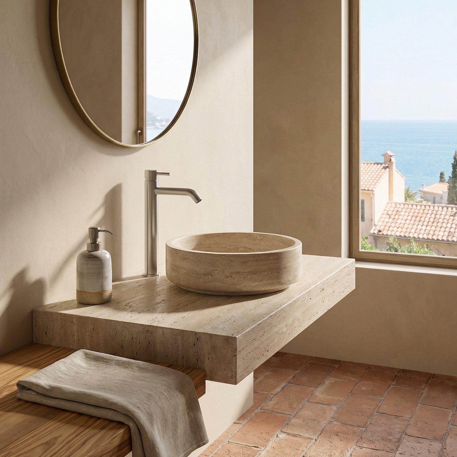RUBINETTO-LAVABO-LEVANTE-ALTO-INOX-ambientata RUBINETTO-LAVABO-LEVANTE-ALTO-INOX