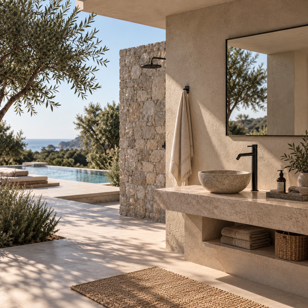 RUBINETTO-LAVABO-LEVANTE-ALTO-NERO - immagine 3