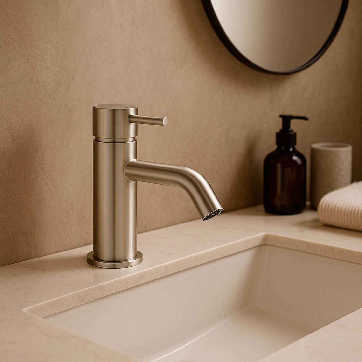 RUBINETTO-LAVABO-LEVANTE-BASSO-INOX-2 RUBINETTO-LAVABO-LEVANTE-BASSO-INOX - immagine 3