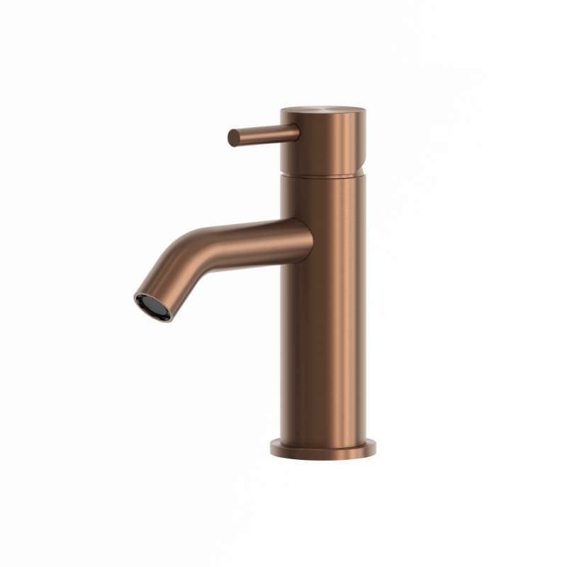 RUBINETTO-LAVABO-LEVANTE-BASSO-ORO-ROSA RUBINETTO-LAVABO-LEVANTE-BASSO-ORO-ROSA - immagine 2