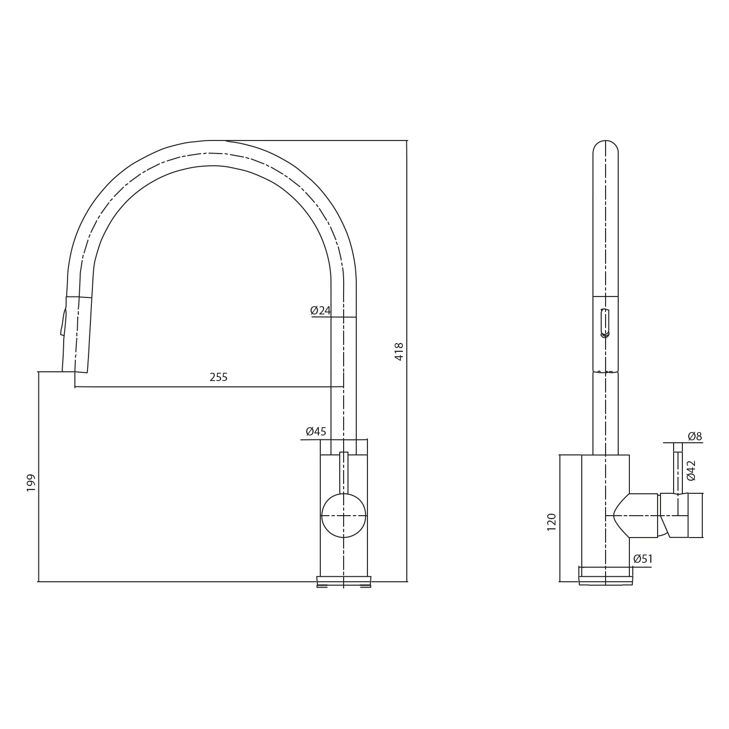 RUBINETTO-LAVELLO-LEVANTE-ESTRAIBILE-INOX RUBINETTO-LAVELLO-LEVANTE-ESTRAIBILE-INOX - immagine 3