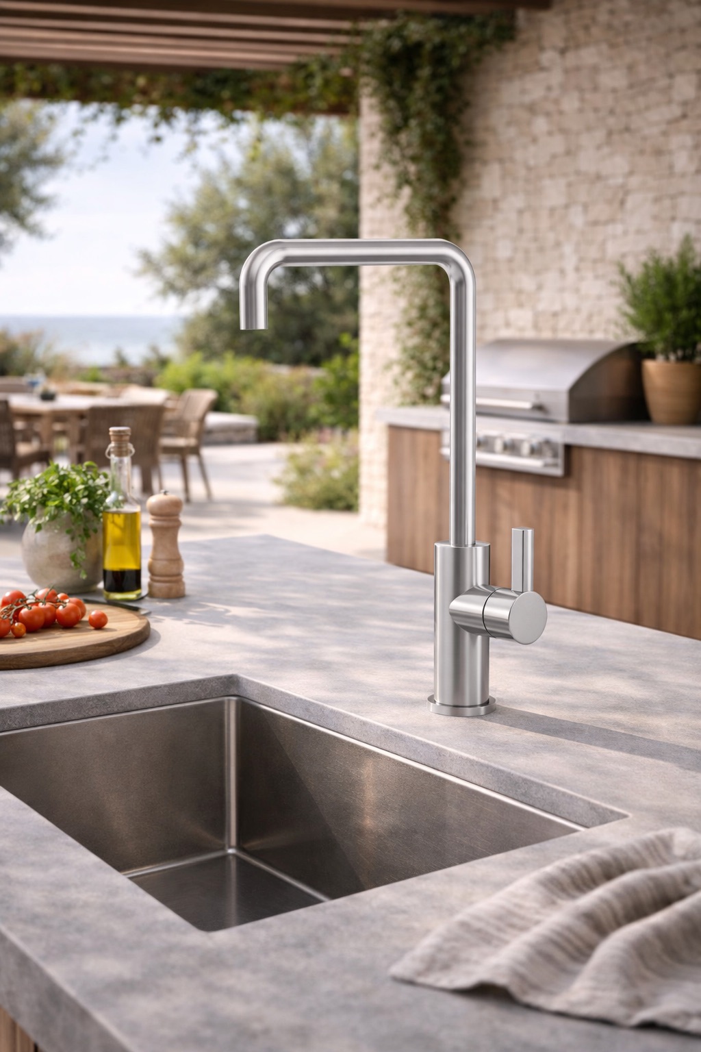 RUBINETTO-LAVELLO-LEVANTE-QUADRO-INOX-2 RUBINETTO-LAVELLO-LEVANTE-QUADRO-INOX - immagine 3